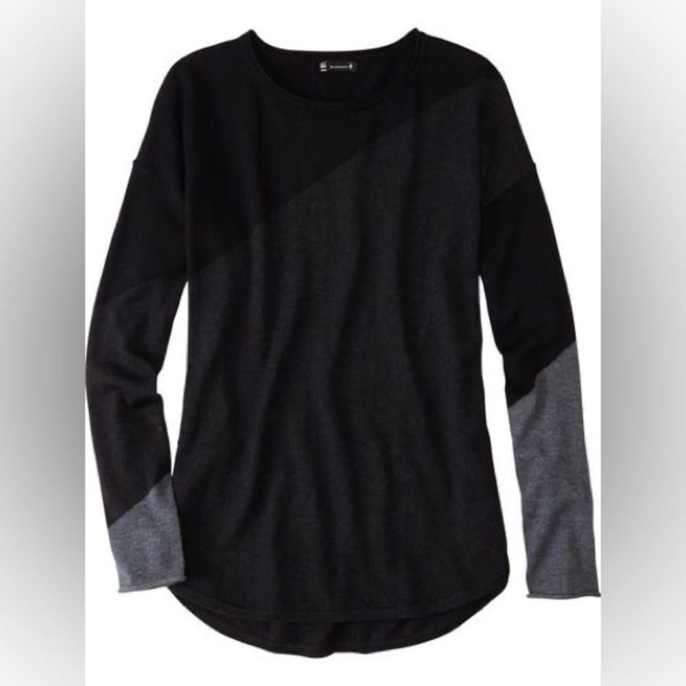 Smartwool asymmetrical color block sweater size M